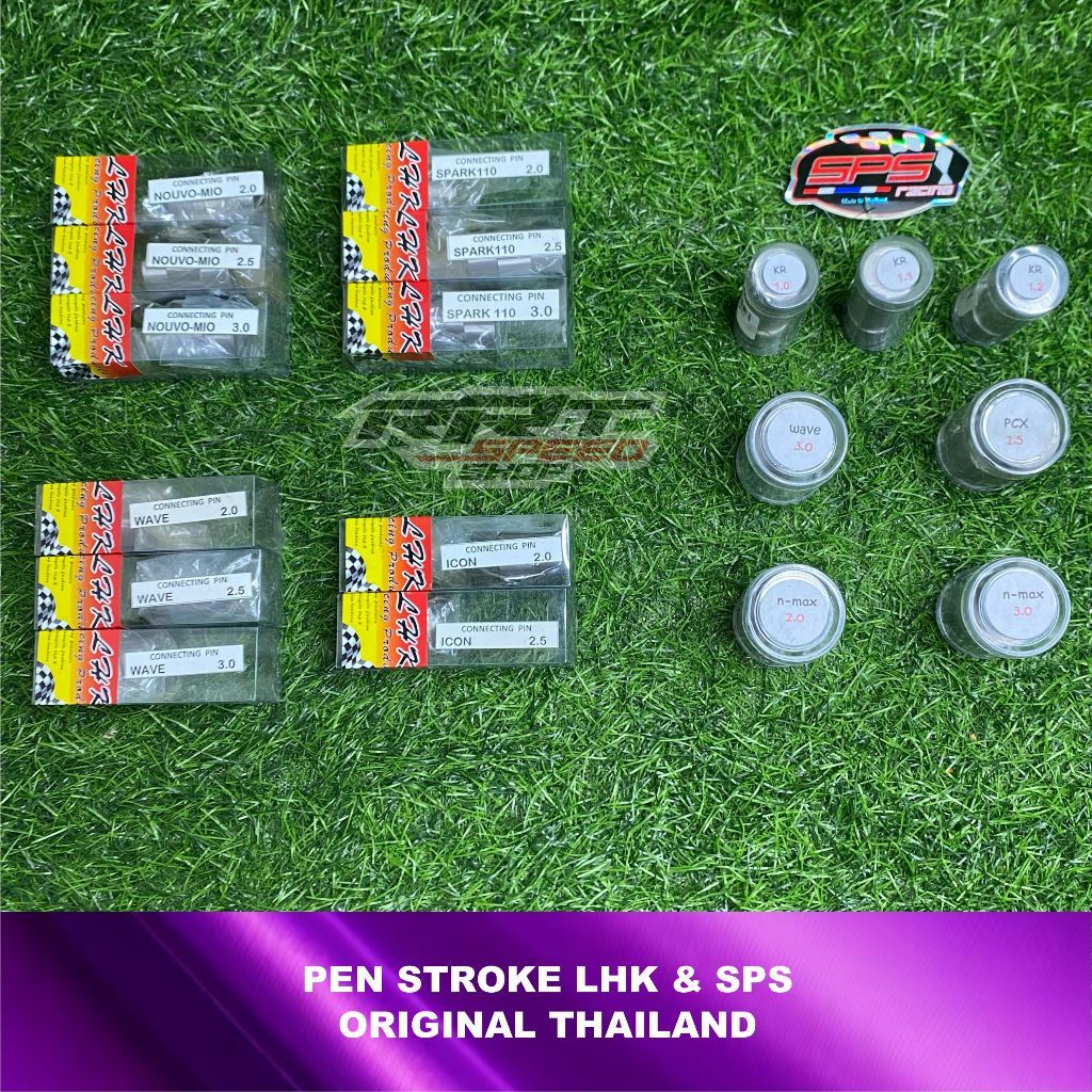 MOST COMPLETE STROKE PEN JUPITER SUPRA BEAT MIO NOUVO NINJA R PCX NMAX AH1 LHK SPS RACING PRODUCT TH