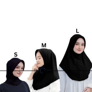 Sport Hijab / Penguin Sport Bergo / Hamidah Sport Hijab ML
