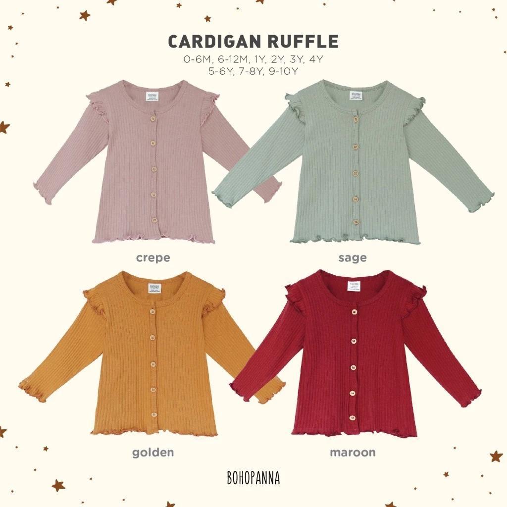BOHOPNA - RUFFLE CARDIGAN - คาร์ดิแกนเด็ก