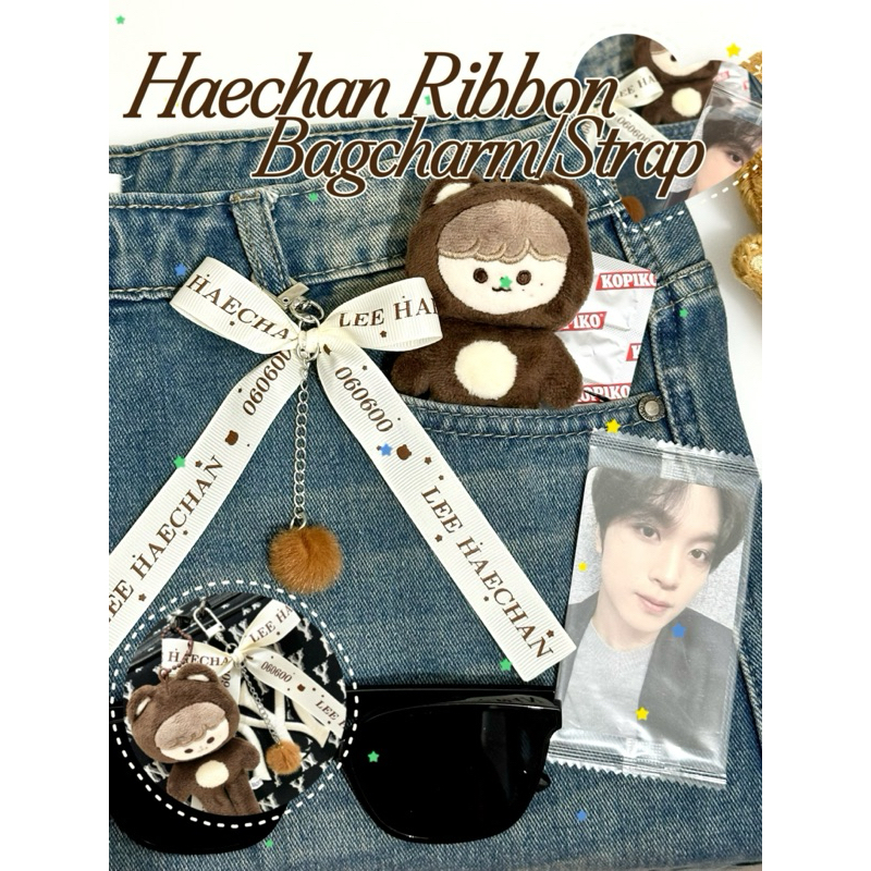 Mister Gear Yo Dream Ribbon Bag Charm Strap Ribbon Jnjm Hc Bear พวงกุญแจ Nct Blumebinu_