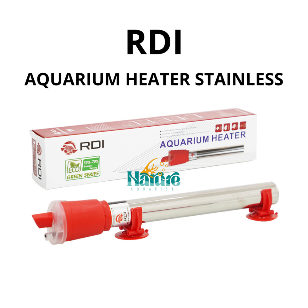 RDI สแตนเลส Aquarium เครื่องทําความร้อน Aquarium เครื่องควบคุมอุณหภูมิน้ํา 50 75 100 150 200 300 500