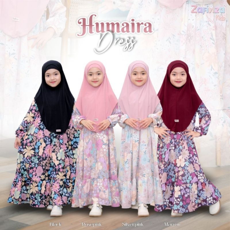 HUMAIRA DRESS SET HIJAB COUPLE MOM