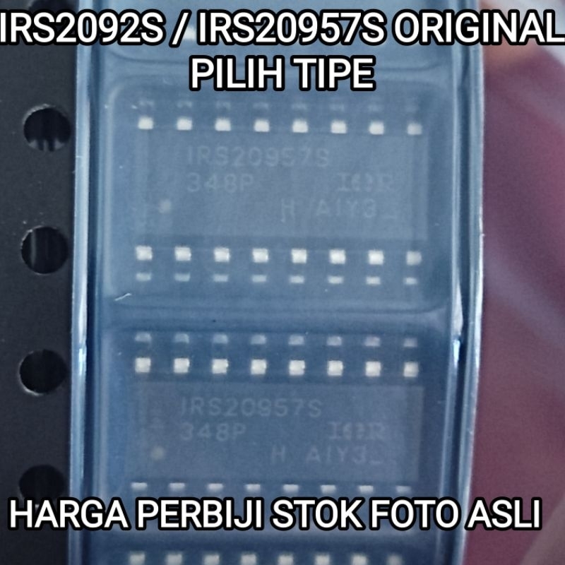 IC IRS2092S / IRS20957S IRS ดั้งเดิม 2092 IRS 20957 SMD SOP-16
