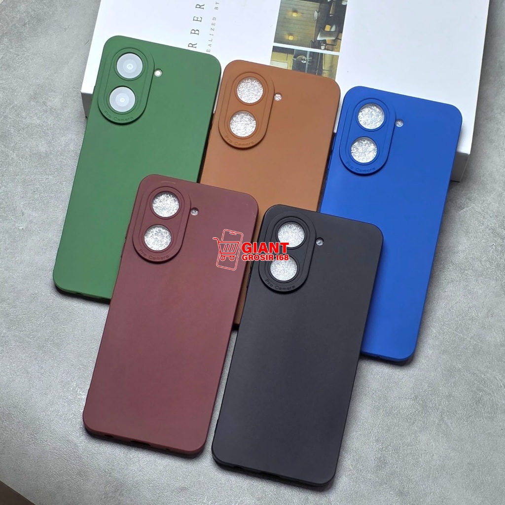 Softcase Poco C71 Case Macaron Pro Camera case Poco C71 CPRO
