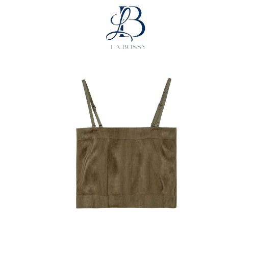 La Bossy Fashion Tanktop bra Kemben Singles Crop Straps สามารถถอดออกได้ ชุดชั้นในสตรี BR588