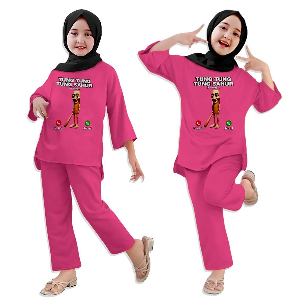 TUNG TUNG SAHUR SET PREMIUM BABYTERRY MATERIAL และ HIGH RESOLU IMAGE-Tung Sahur ชุดเด็ก