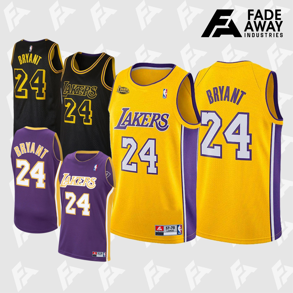 KOBE BRYANT 24 LAKERS BASKETBALL JERSEY