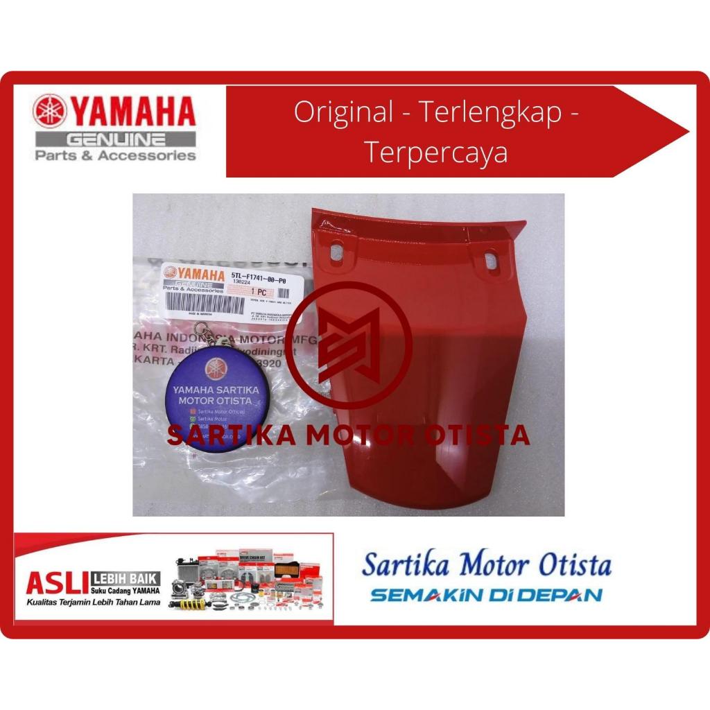 MERAH Original Cover Side 4 (5TL) / Red Body Connection Yamaha Mio Sporty