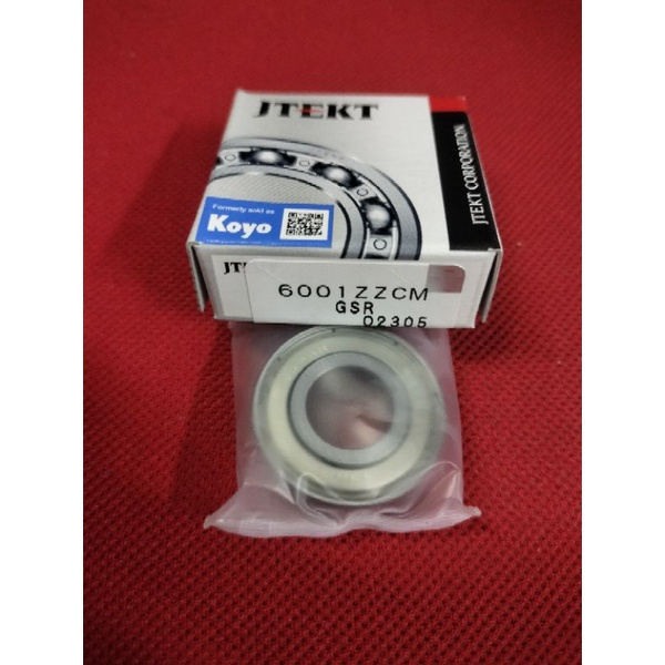 กล่องเกียร์แบริ่ง Honda 6001 2rs แบริ่งเพลาข้อเหวี่ยง Yamaha 6001 2RS Koyo อะไหล่แท้แบริ่ง 6001 2RS 