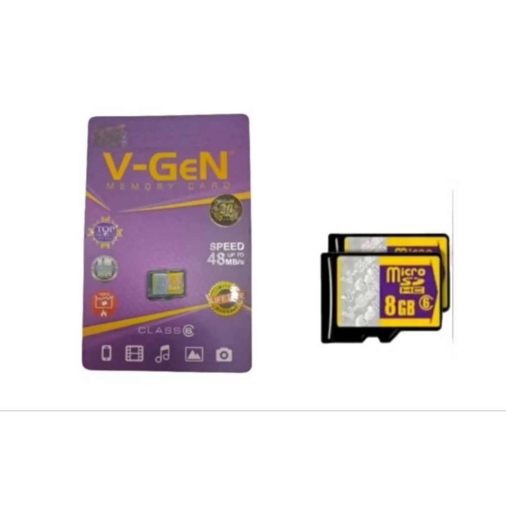 MEMORY CARD V-GEN 4GB CLASS 6 ORIGINAL/MC V-GEN 4GB