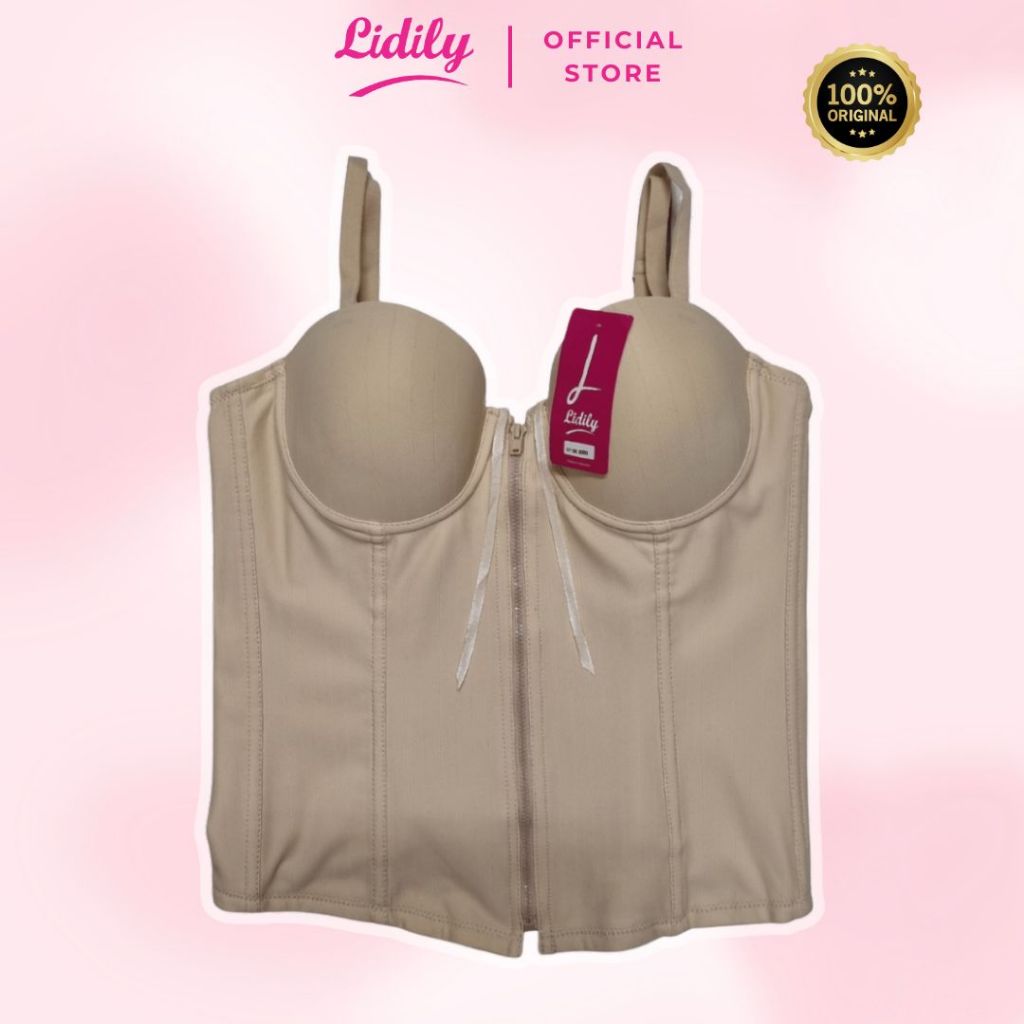 Lifily - Longtorso Lt SK3002 พรีเมี่ยม | Top Bustier Corset top ท้อง Slimmer ท้องลดรัดตัว Bra ชุดชั้