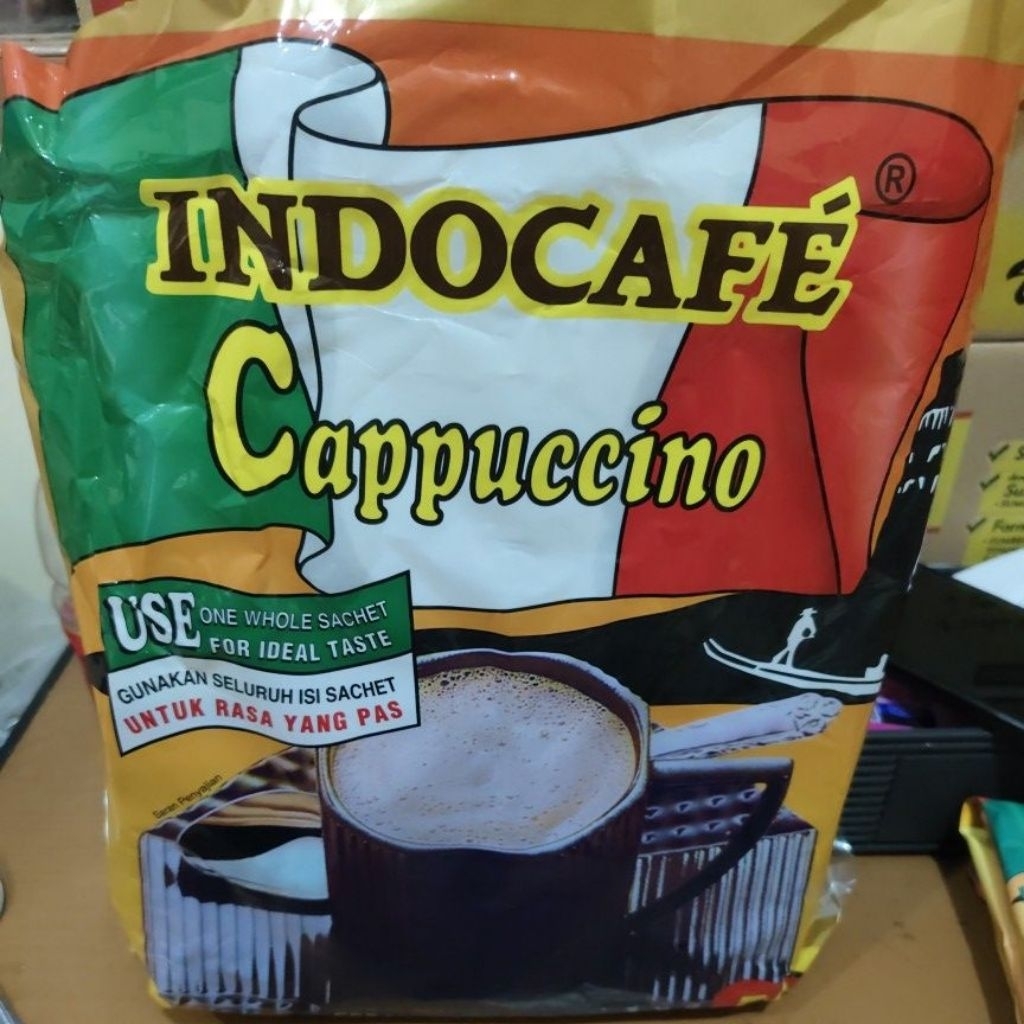 Indocafe Cappuccino Renceng 10@25gr