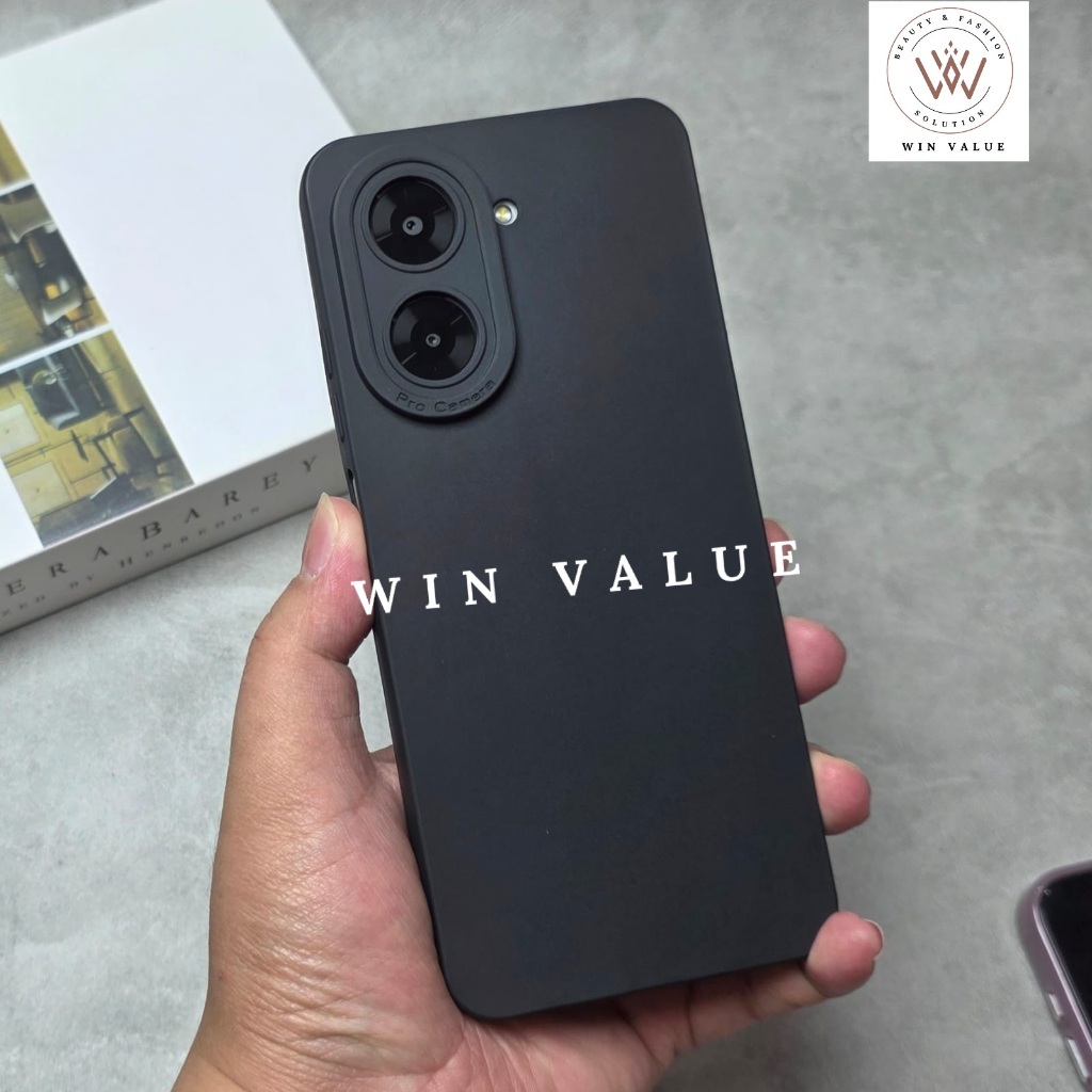 Poco X7 Pro 5G Poco C71 กรณี Pro กล้อง Softcase สีดํา Matte Case Poco X7 Pro 5G Poco C71