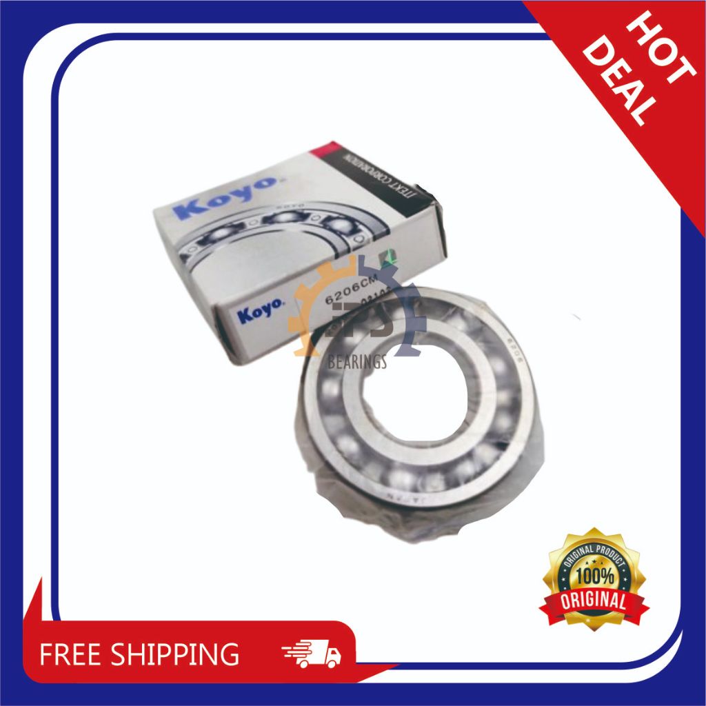 LAKER BEARING 6206 มอเตอร์ดีเซล KOYO JAPAN