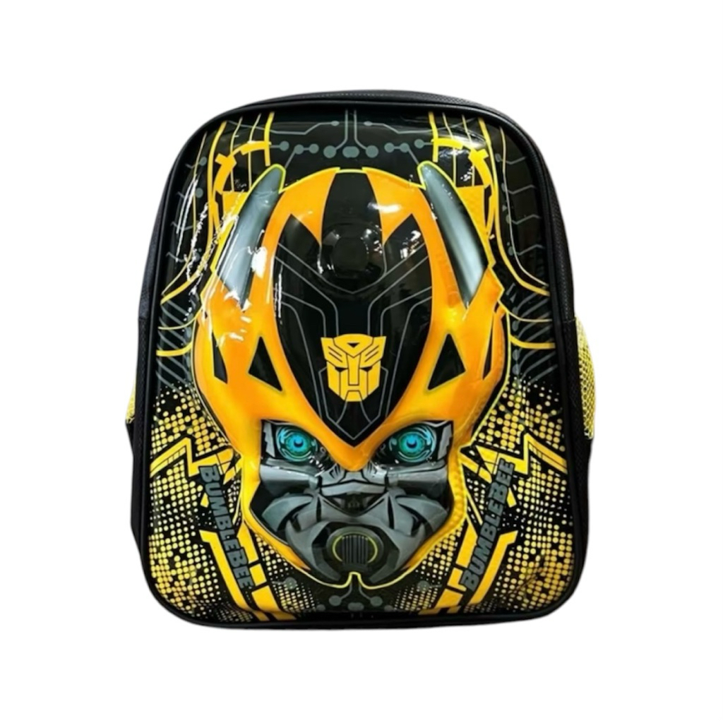 BUMBLEBEE CHILDRENS SCHOOL BAG 3D LED นูนนูนสําหรับโรงเรียนประถมศึกษาโรงเรียนอนุบาลและก่อนวัยเรียนพร