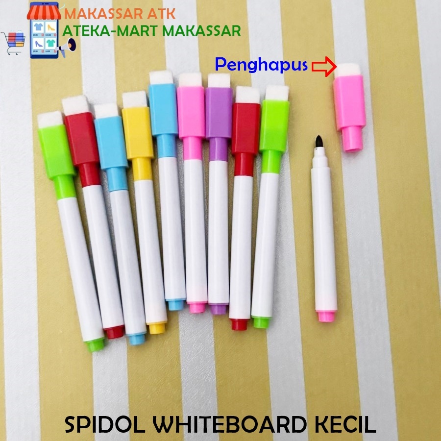 [1 ชิ้น] SMALL WHITEBOARD MARKER + WHITEBOARD MARKER ERASER