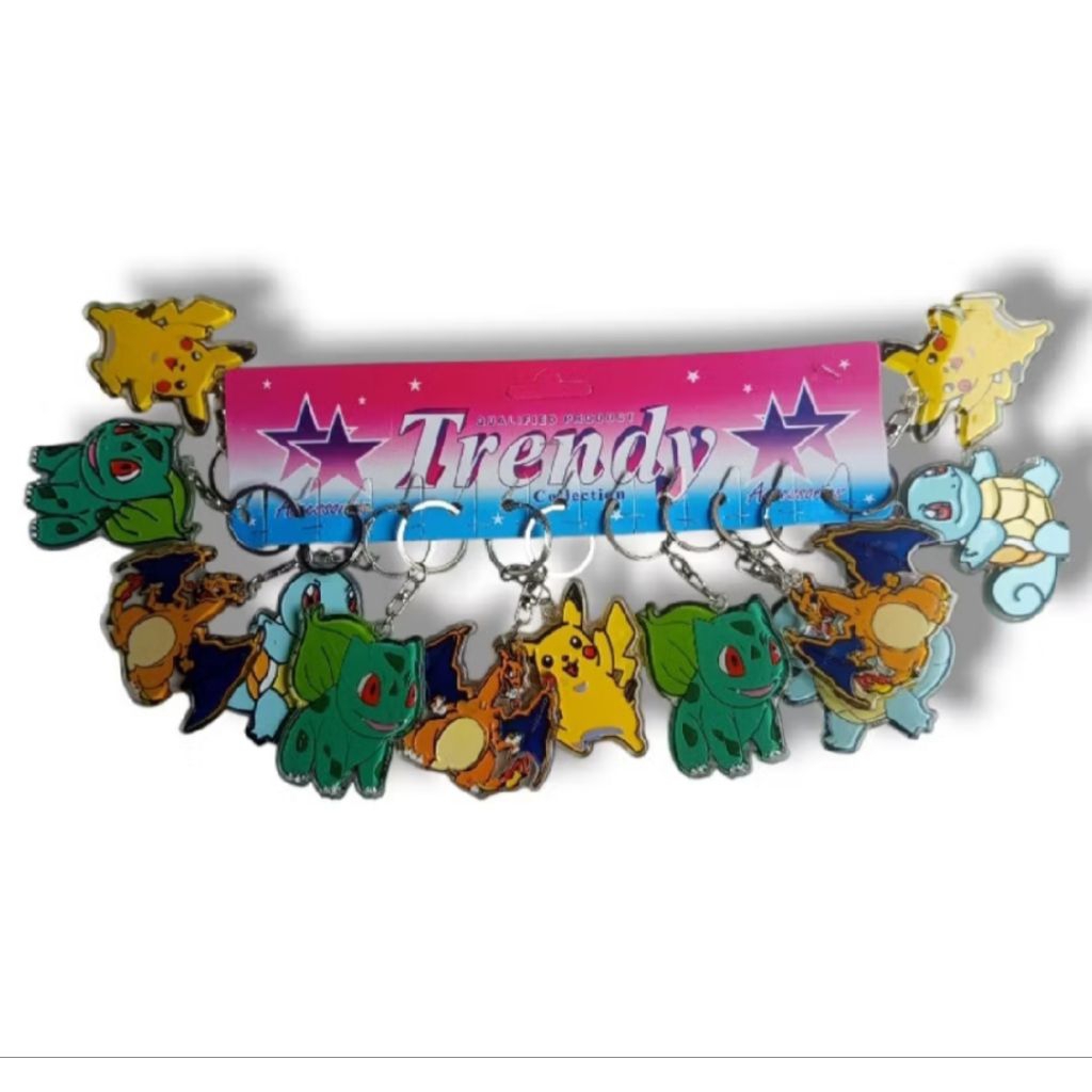 GANTUNGAN พวงกุญแจโปเกมอน Kechun พวงกุญแจสุดเท่
