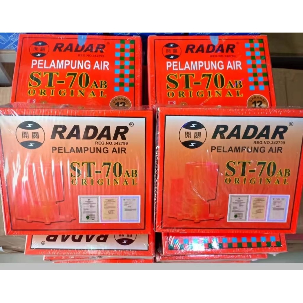 RADAR ST70 ORANGE ถังทาวเวอร์ลอยน้ําอัตโนมัติ | ST70 บลูลอย | ST70 ลูกลอยสีส้ม