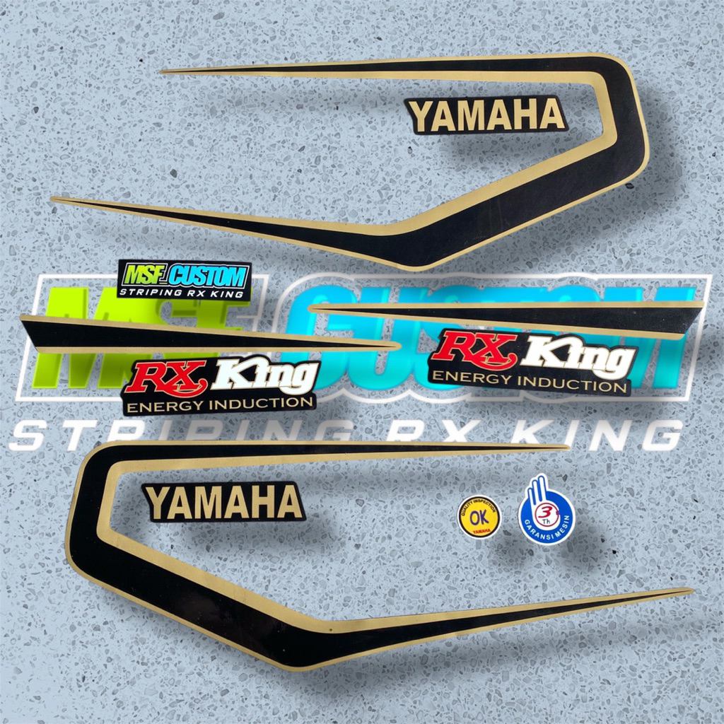 Rx King Striping || Rx King Lis Gold Striping