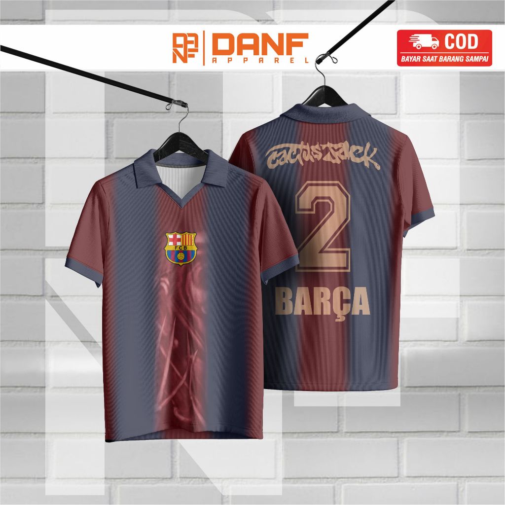 JERSEY VINTAGE BARCELONA CACTUS JACK I JERSEY FULL PRINTING I JERSEY PREMIUM