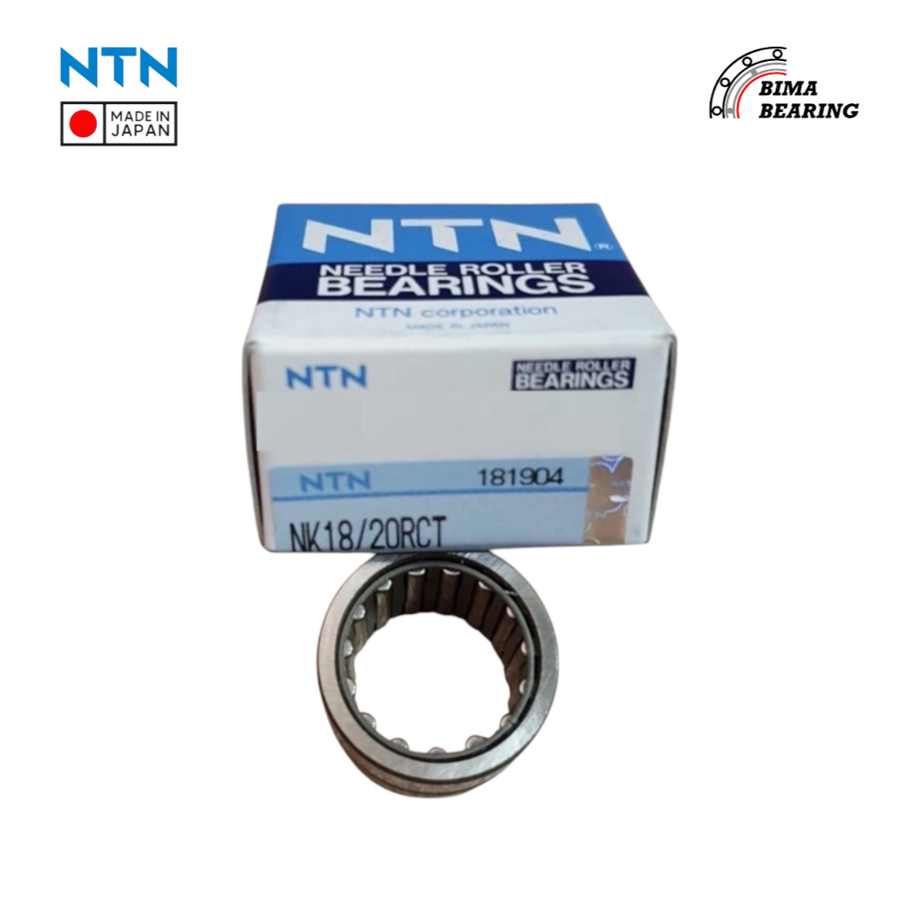 แบริ่งลูกกลิ้งเข็ม Bamboo Nk 18/20Rct Nk18/20Rct Nk 18/20 Ntn JAPAN Ori Laher Rocess 18X26X20