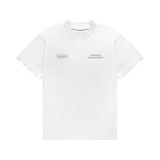 HLWN Running เสื้อยืดแขนสั้น Unisex สีขาว - Scenic