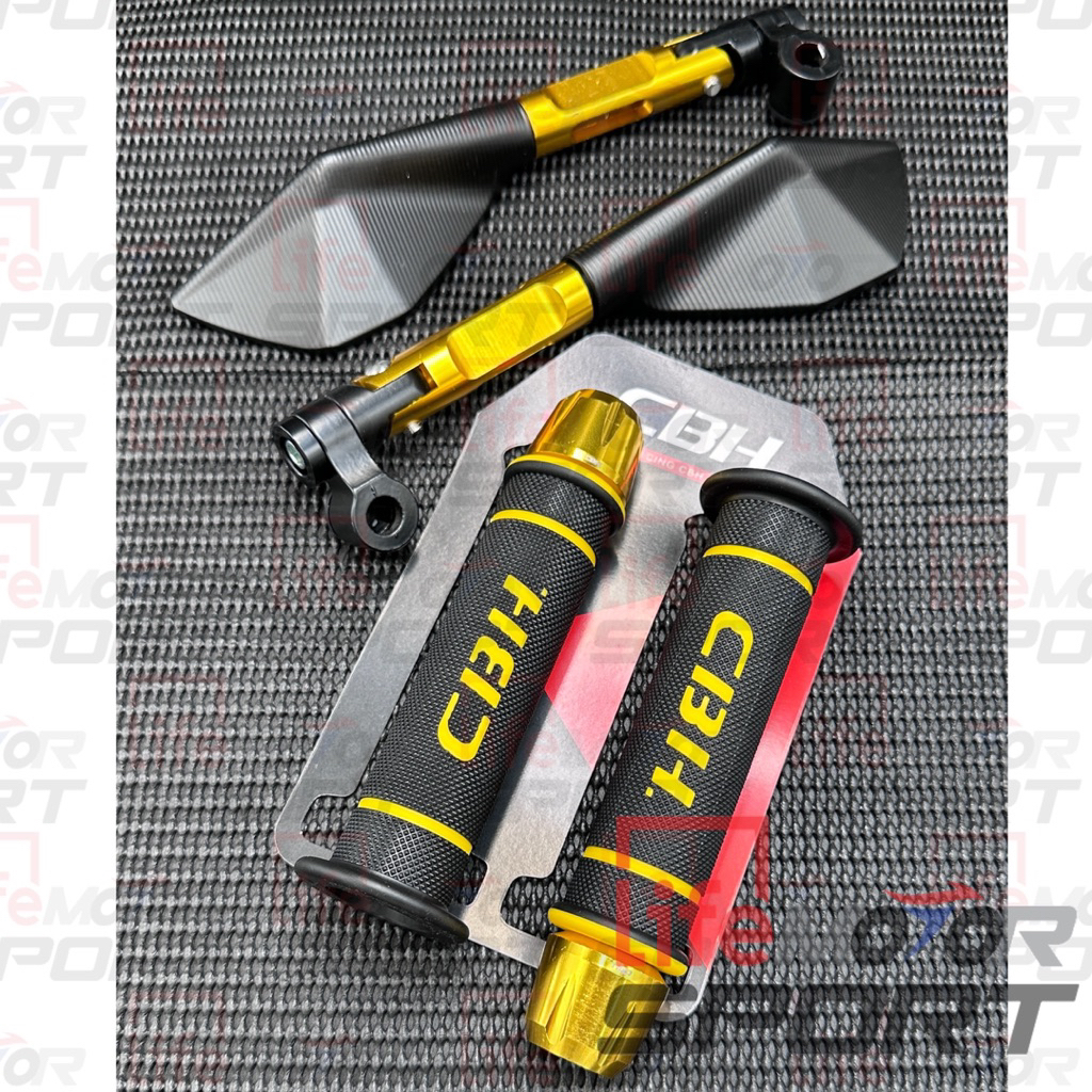 CBH Bundling Set Package / CBH 3 in 1 Saving Package Tomok CNC Mirror CNC Handlebar Jalu Plus Univer