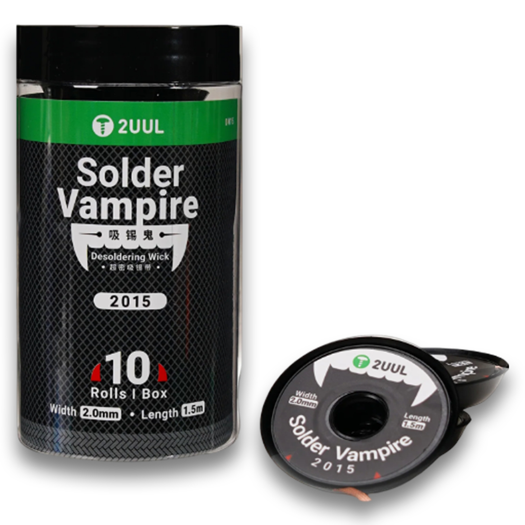 SOLDER WICK 2UUL DW15 Solder Vampire Desoldering Wick 2015 10 ม้วน/กล่อง