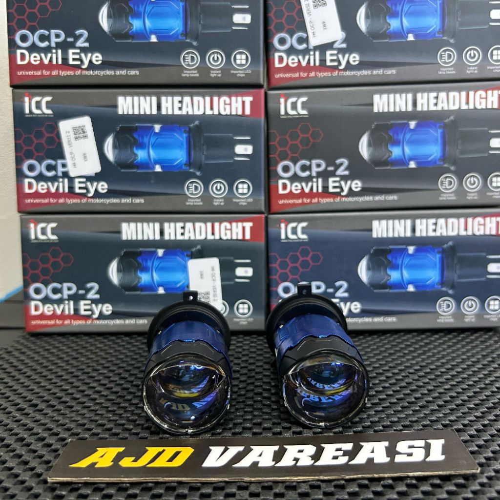 H4 ICC Mini Bi Lled Mini เลเซอร์สีเหลือง H4 OCP V2 55 วัตต์ ICC H4 PNP