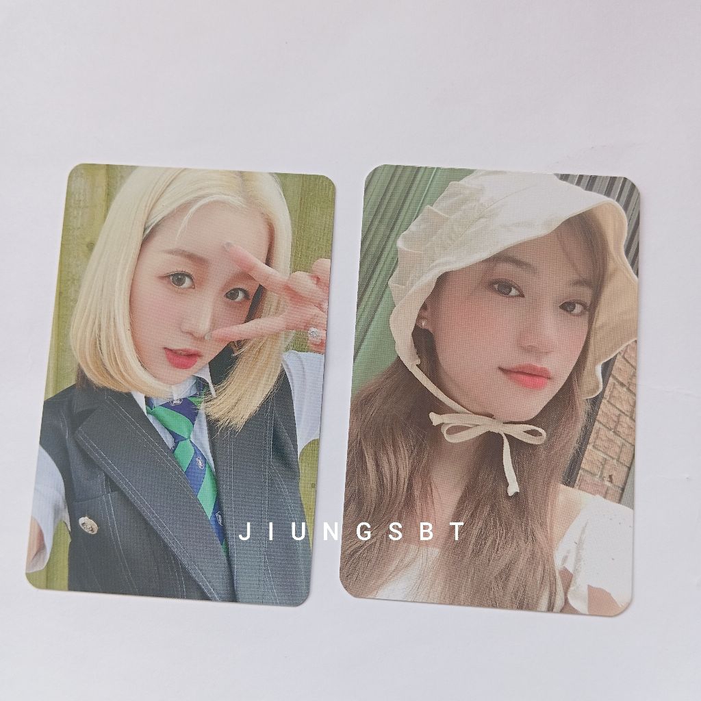 [OFFICIAL] Photocard Pc Doyeon SG21 คู่ Hikaru