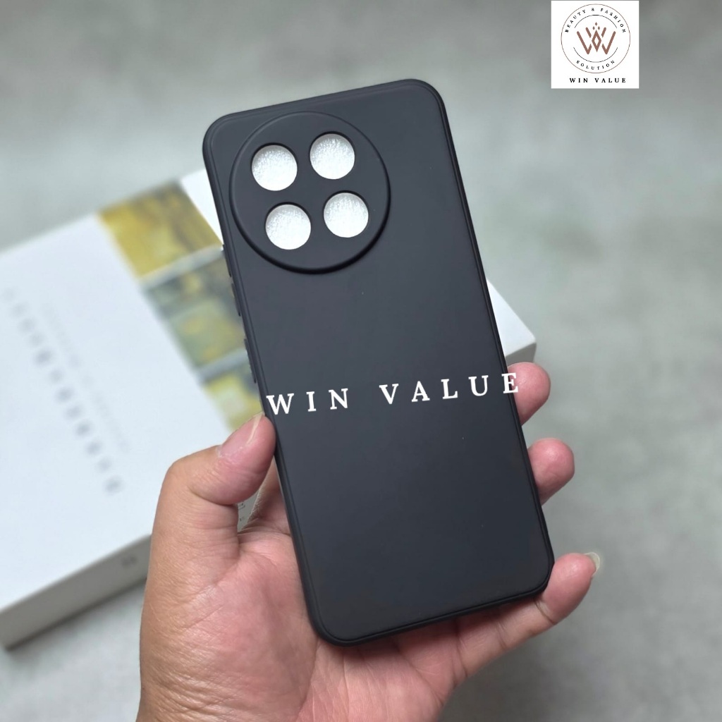 Tecno Spark 30 Pro Macaron Square Edge / Case Liquid Square Black Tecno Spark 30 Pro