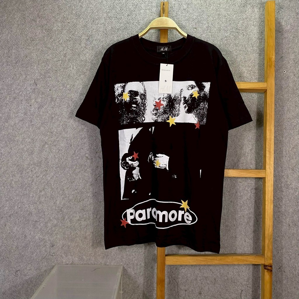 เสื้อยืด MUSIC BAND PARAMORE THIS IS WHY BLACK