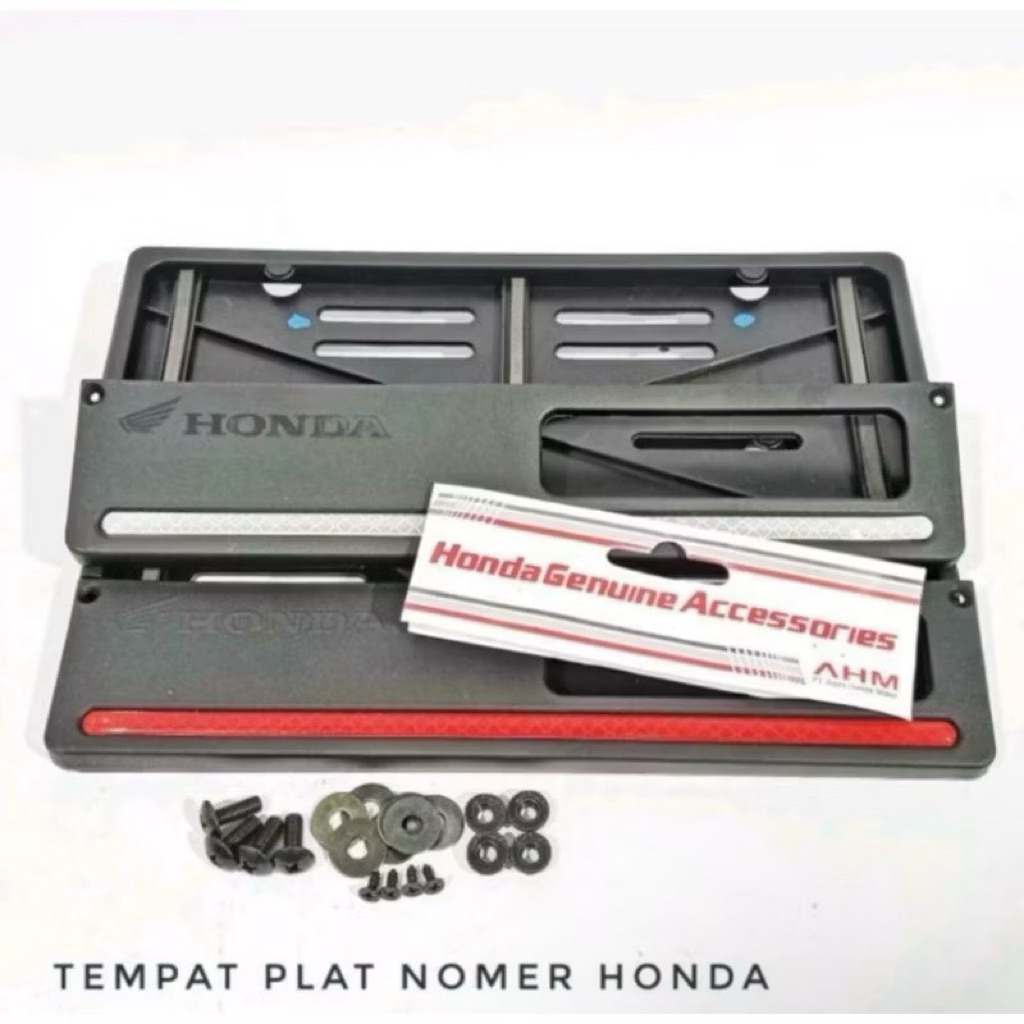 ฝาครอบป้ายทะเบียนรถจักรยานยนต์ Honda AHM Universal Bigwing ดั้งเดิม