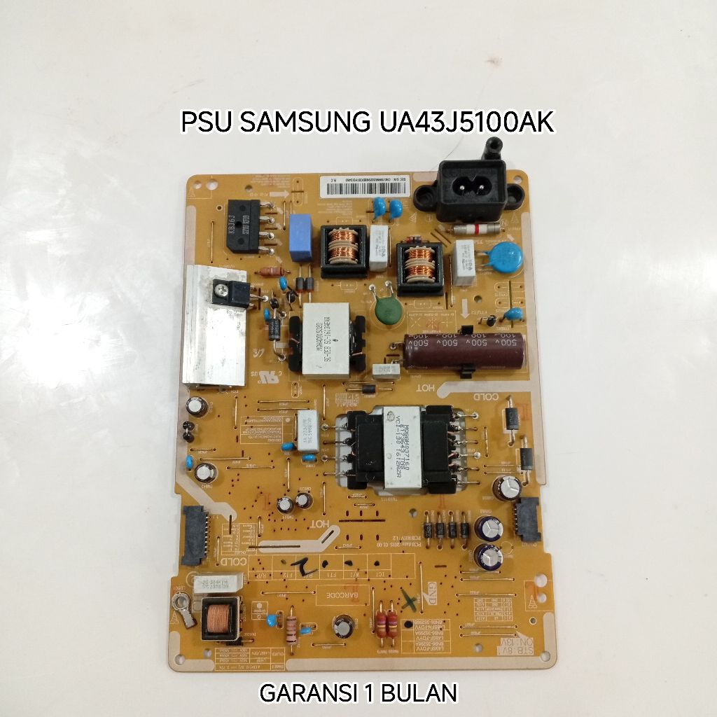 PSU POWER SUPPLY REGULATOR TV SAMSUNG UA43J5100 - PSU POWER SUPPLY REGULATOR TV SAMSUNG UA43J5100