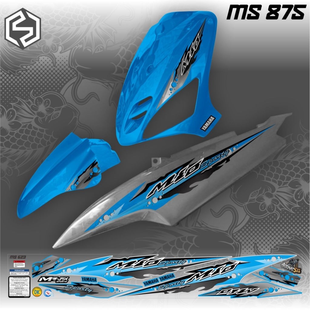 STRIPING VARIATIONS THAILAND MIO SPORTY/MIO SMILE MS 866/877