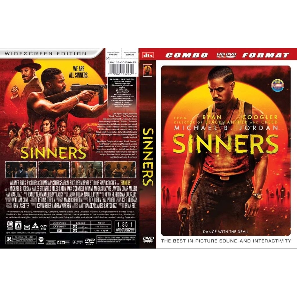 Dvd sinners ใหม่ล่าสุด 2025
