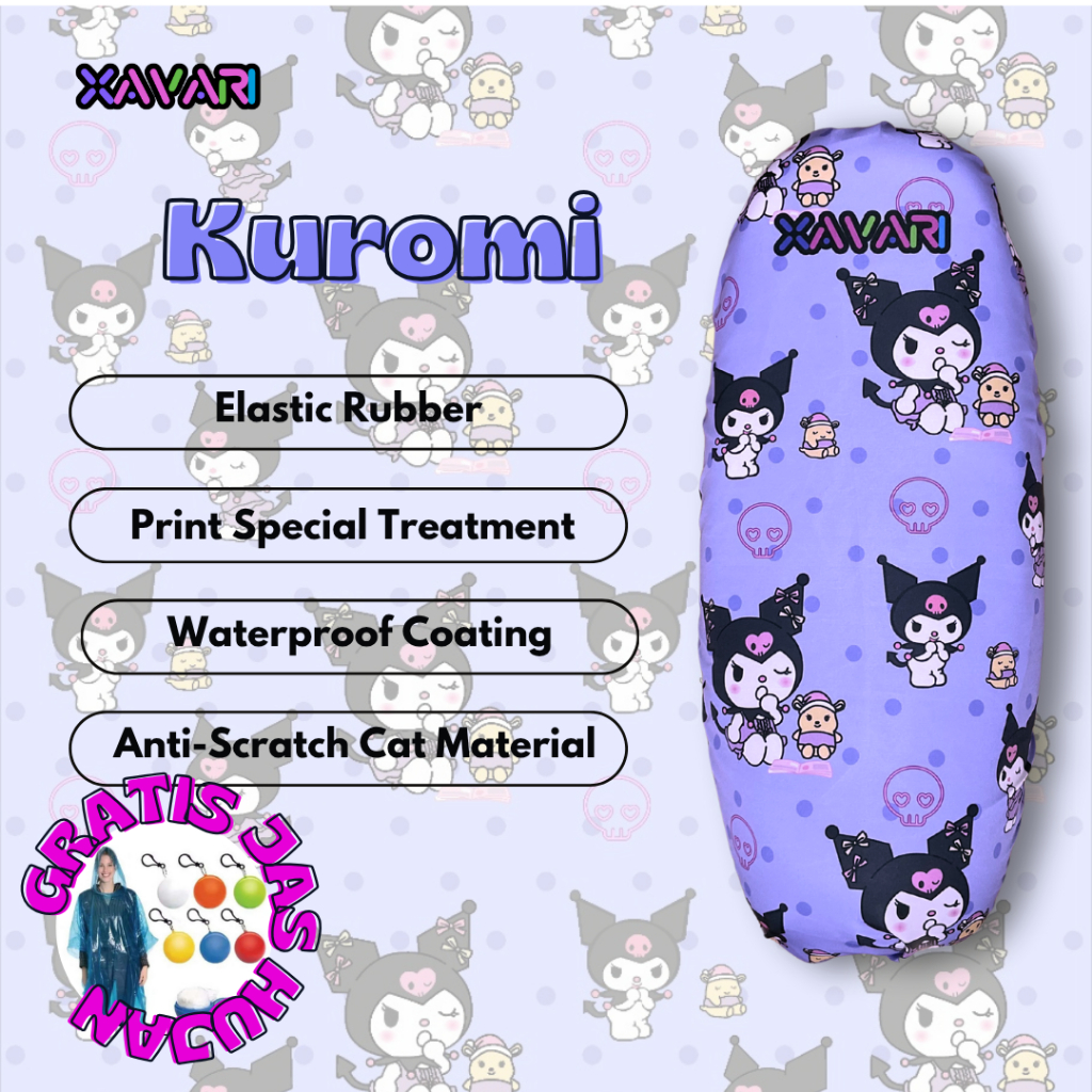 XAVARI - KUROMI SEAT COVER – WATERPROOF ELECTRIC BIKE SEAT COVER / U-Winfly D8S, U-Winfly D8D, U-Win