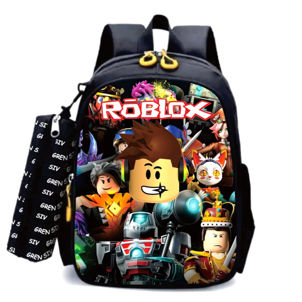 กระเป๋านักเรียนชายตัวอักษร PREMIUM ROBLOX กระเป๋าเป้รุ่นใหม่ล่าสุด มีบริการเก็บเงินปลายทาง