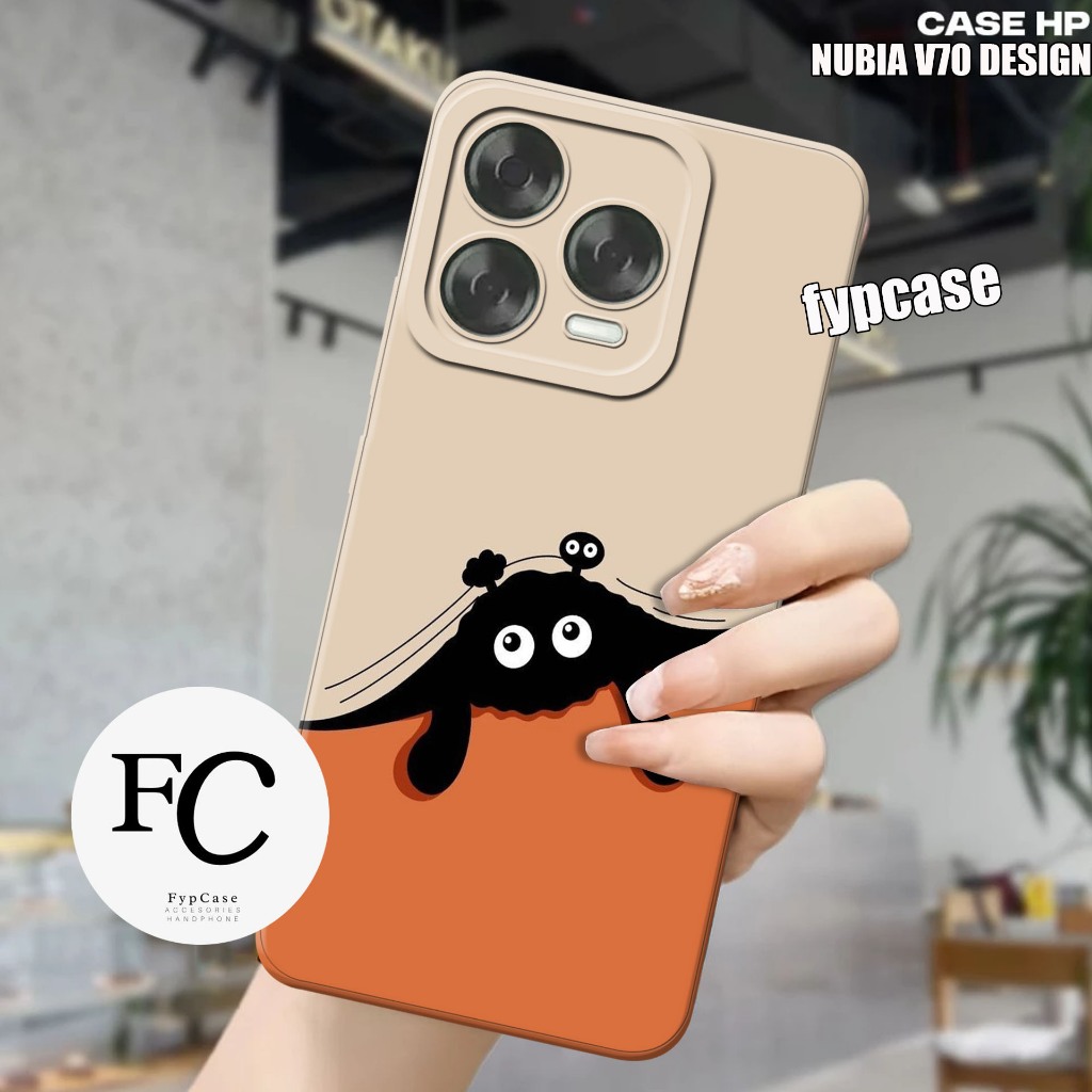 HP ล่าสุด NUBIA V70 Design & NUBIA V70 เคสโทรศัพท์ 2025 ZTE Nubia V70 & V70 Design Case | SoftCase Z