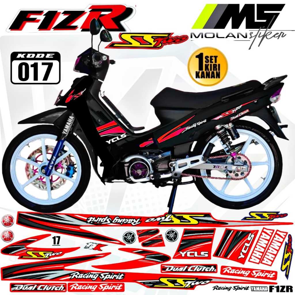 สติ๊กเกอร์รูปลอกแถบ Variation Yamaha F1ZR/Decal F1ZR/StripingF1ZR