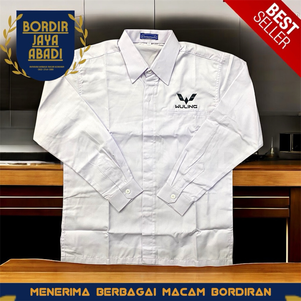 KEMEJA Wuling Shirt ชุดปัก Wuling