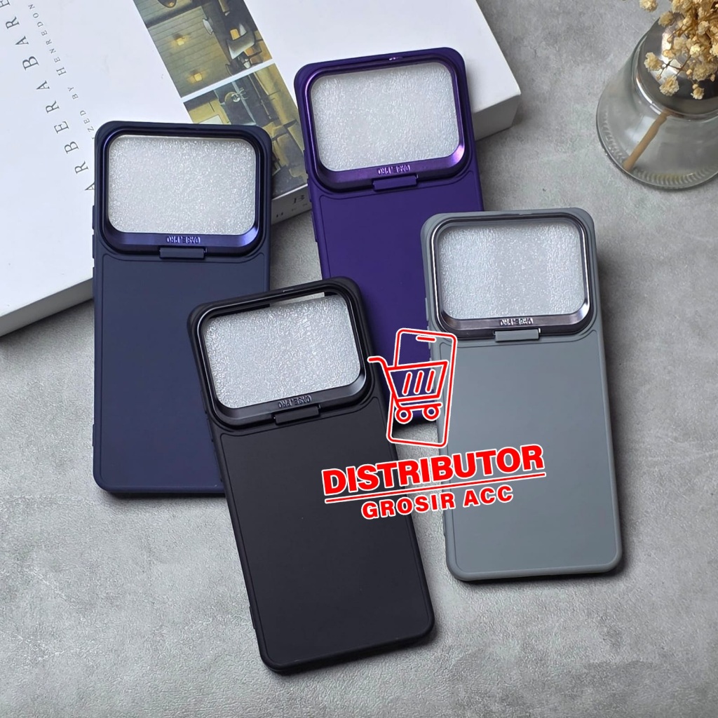 POCO F7 PRO POCO F7 ULTRA CASE MACAROON STAND เคสกล้อง KICKSTAND กล้อง POCO F7 PRO POCO F7 ULTRA