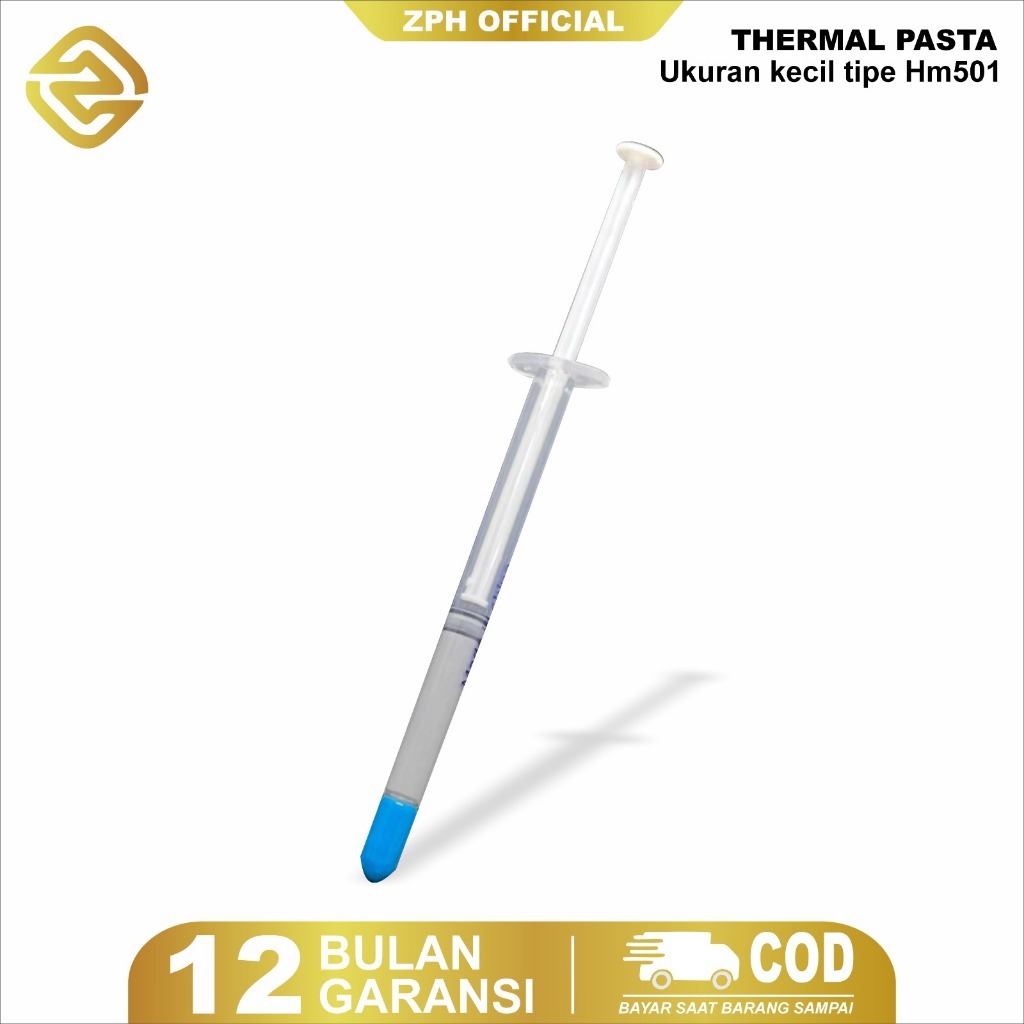 Zph Thermal Paste HM501 - เข็มฉีดยาขนาดเล็ก 1-3 ชิ้นซิลิโคนน้ํามันคอมพิวเตอร์ CPU