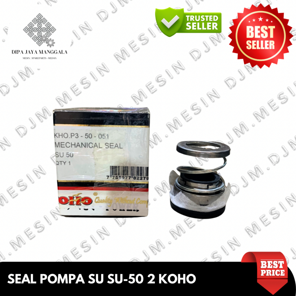 SU SU SU-50 2 KOHO PUMP SEAL Mechanical Seal Oil Sil ปั๊มน้ํา Su50 Su80 2 นิ้ว 3 นิ้ว alkon ปั๊มชลปร