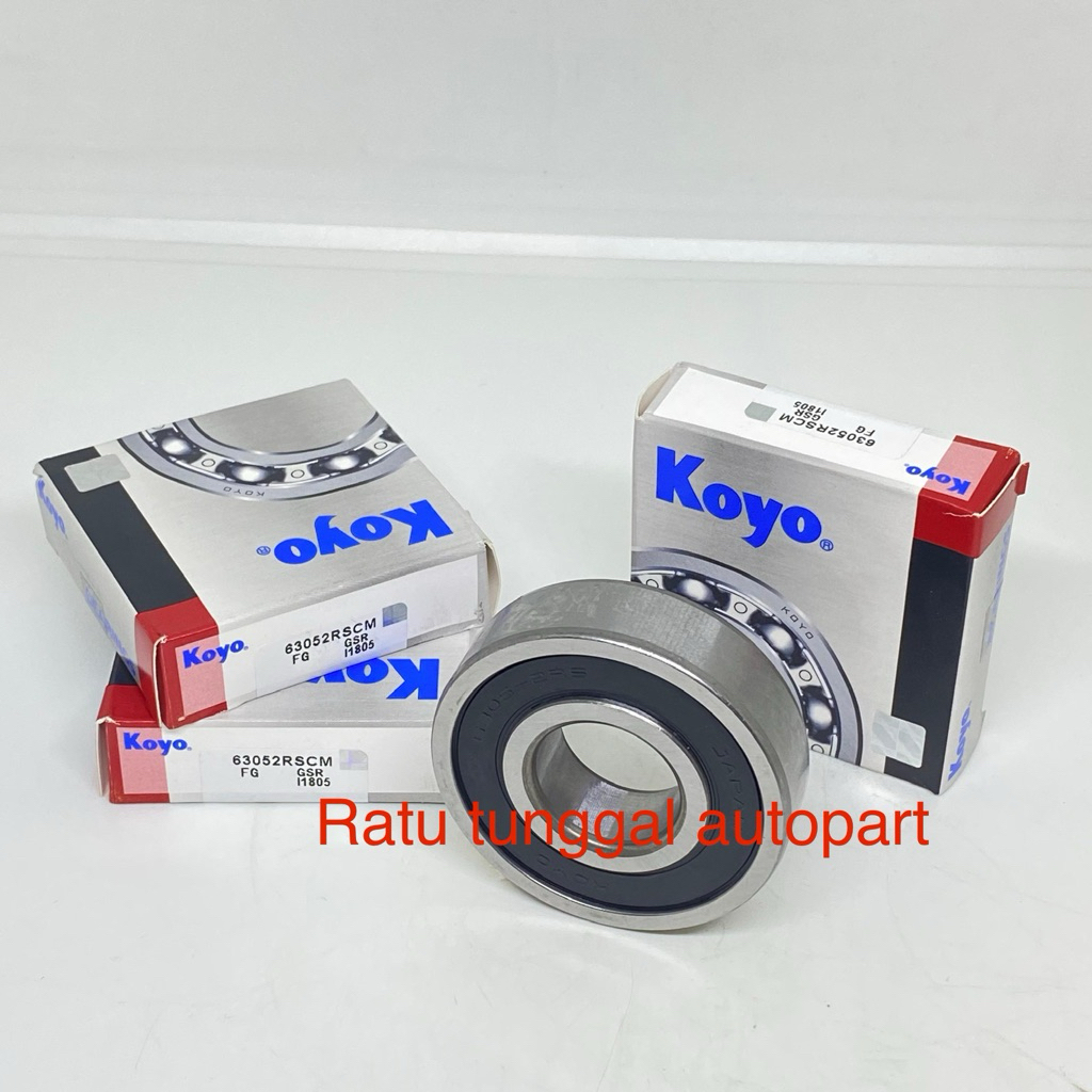 BEARING 6305 2RS KOYO หมวกยาง 63052RS KOYO