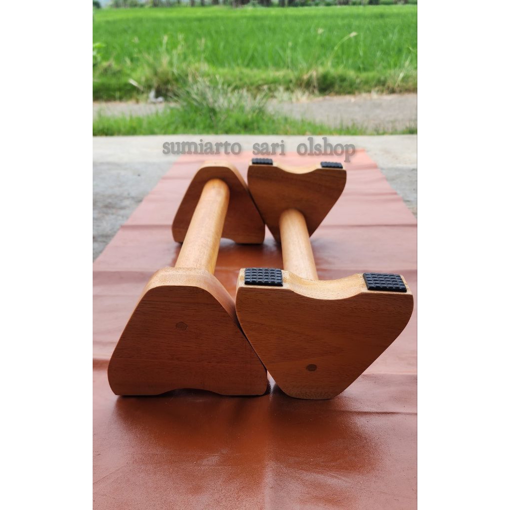 PARALETTES WOODEN BAR 30 CM/ HANDSTAND PUSH UP BAR