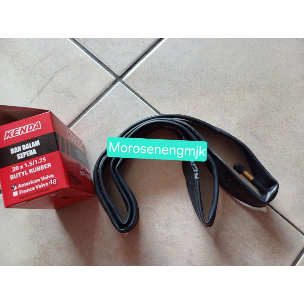 ยางใน 20 x 1.50 Kenda Av 48 / ยางรถจักรยาน 20 x 1.50 Kenda ยาว