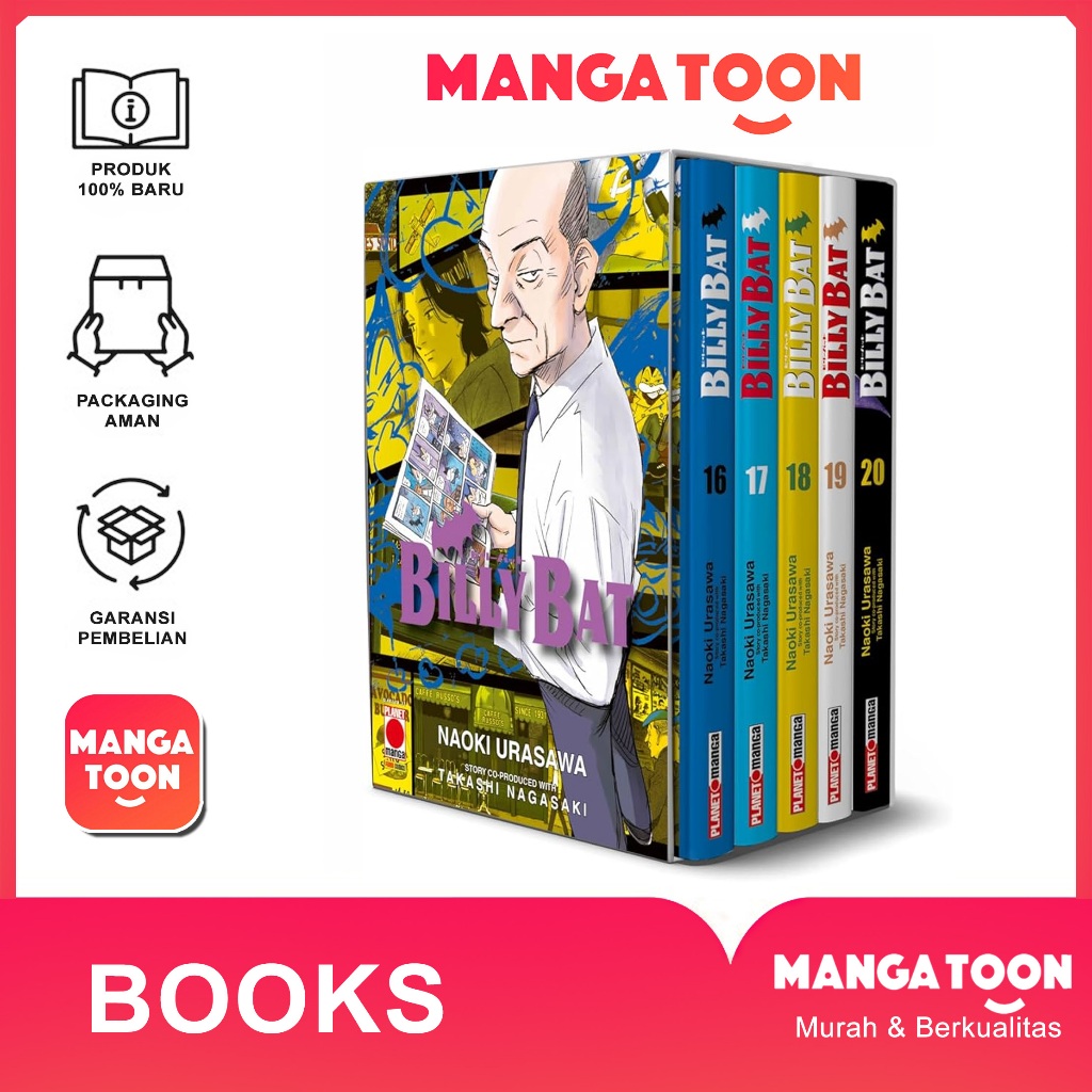 Billy Bat Comic by Takashi Nagasaki - อังกฤษ (ครบ)