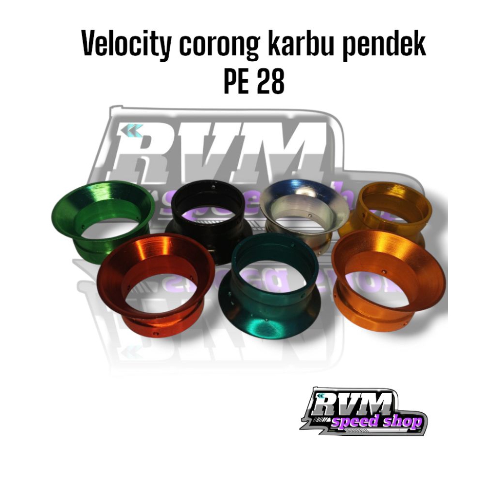 คาร์บูเรเตอร์สั้น Velocity ช่องทาง PE 28 PWK 28