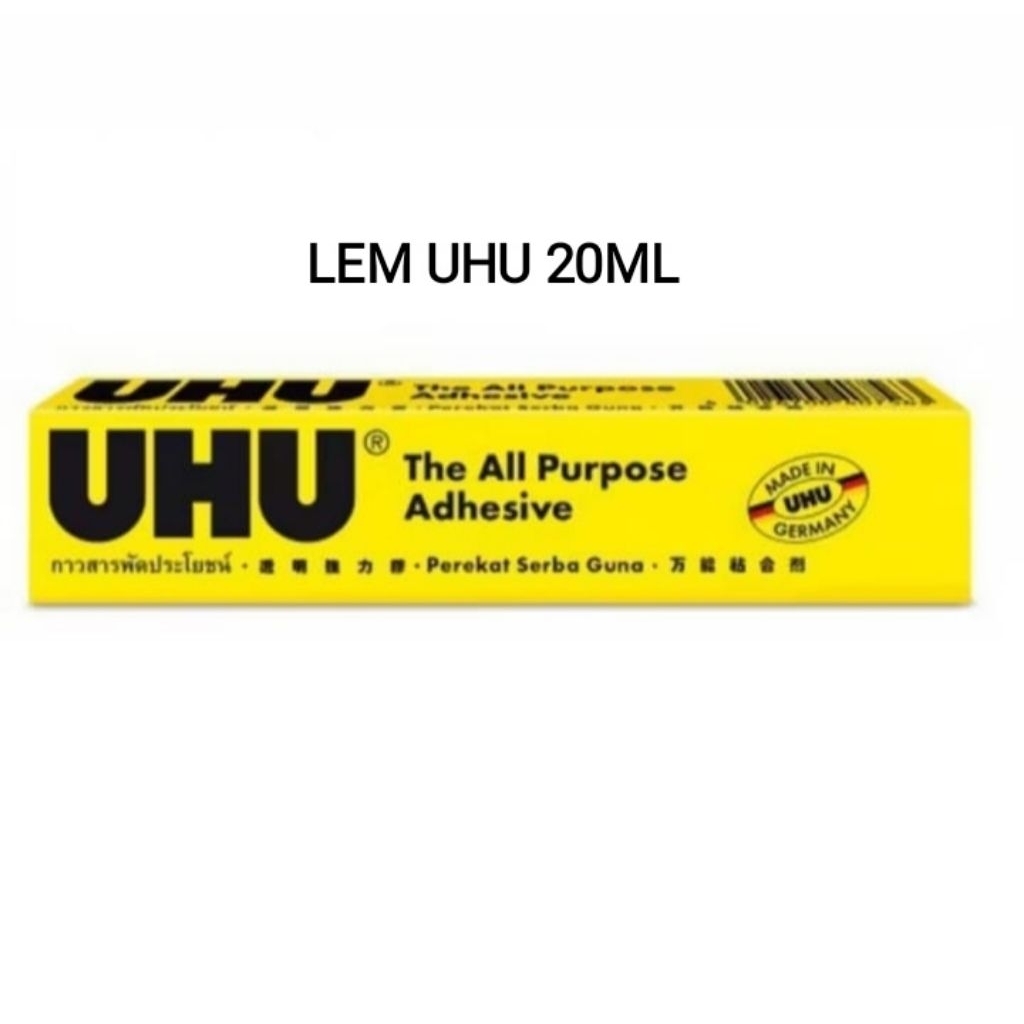 UHU Glue 20 ML - กาวเหลว UHU 20ML - กาวอเนกประสงค์ - กาวอเนกประสงค์